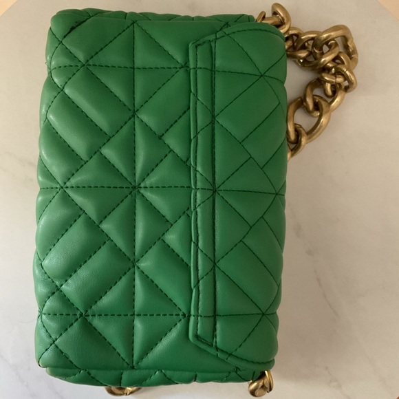 Zara Quilted Chain Strap Shoulder Bag - Picture 3 of 6